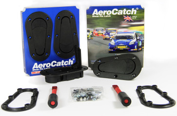 Aerocatch Bonnet Catch Kit - Black