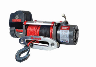 Warrior 12000 V2 Samurai 24v Electric Winch with Synthetic Rope