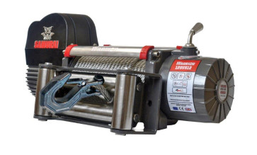 Warrior 12000 V2 Samurai 12v Electric Winch with Steel Cable