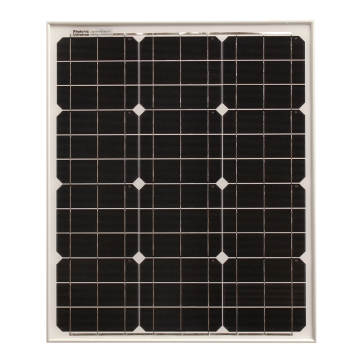 40w 12v Solar Panel with 5m Cable for Expedition, Overlanding, Caravans, Motorhomes and Boats