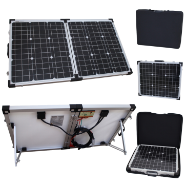 80w 12v Folding Solar Charging Kit for Expedition, Overlanding, Caravans, Motorhomes and Boats