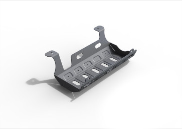 Rival - Jeep Wrangler - Exhaust Guard - 6mm Alloy