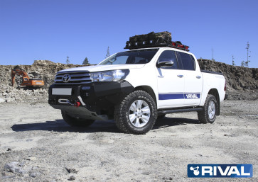 Rival - Toyota Hilux Revo - Front Bumper - no LED