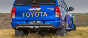 ARB Summit Rear Step Tow Bar Bumper - Toyota Hilux Revo 2015 On (No Park Sensors)