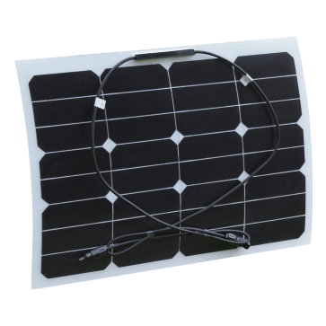 20W 12V Semi Flexible Solar Panel for Expedition, Overlanding, Caravans, Motorhomes and Boats