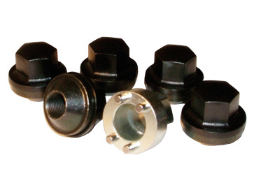 Defender / Disco 1 / RRC Locking Wheel Nut Set Steel x 5 RTC9535 