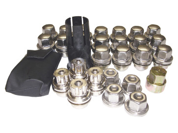 Discovery 2 Wheel Nut Set Alloy With Locking Nuts STC50080