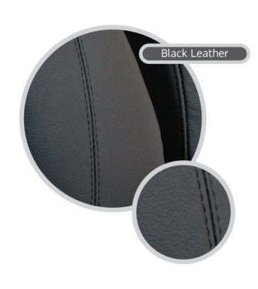 Front Centre - Black Leather