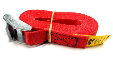 Cam Buckle Strap 3m x 25mm - Red