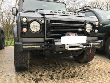 D44 Defender Clubman Bumper - Lowline Air Con Standard With LED Driving Lights