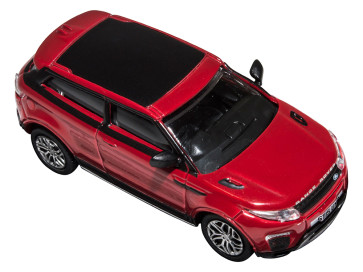 Die-cast 1:76 Range Rover Evoque Facelift Firenze Red