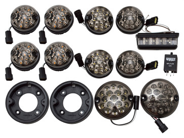 Wipac LED Light Kit for Defender / Series - Smoked Deluxe