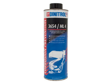 Dinitrol 3654 / ML 4 Cavity Corrosion Prevention 1 Litre Brown