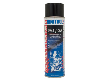 Dinitrol 4941 Corrosion Prevention 500ml  Aerosol Black