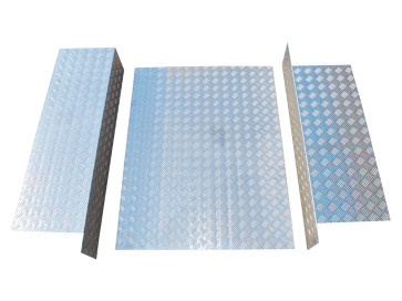 Britpart Series Chequer Plate Load Bay Liner 88"