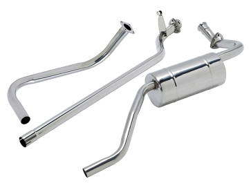 Double ‘S’ stainless steel exhaust system Series 1 - 80"