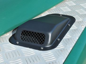 Defender Air Intake With Grille - Left