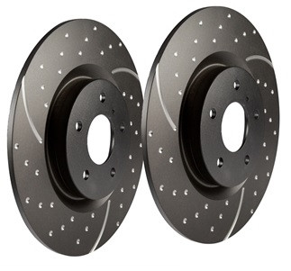 EBC Performance Brake Discs suits Discovery 2 and  Range Rover P38 - 1995 - 2002