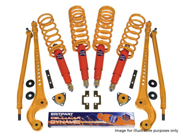 Britpart Cellular Dynamic Suspension Kit 40mm Heavy Duty Defender (to 94) / Range Rover Classic (to 86)