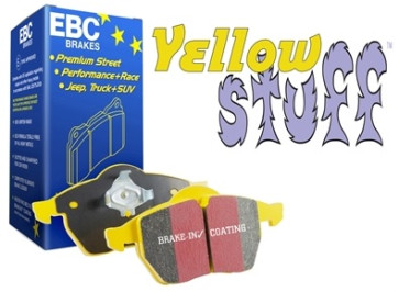 EBC Yellow Stuff Brake Pads suits Discovery 3, Discovery 4, Range Rover Sport - 2005 - 2009 and Range Rover L322