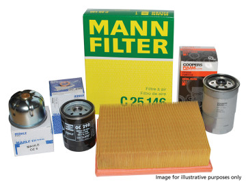 Service Kit - Premium Range Rover P38 2.5 DT from engine no. 33988348 from (Dec 1995) to VIN TA346793 type B oil filter
