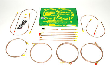 DA7424 Brake Pipe Kit - Range Rover Classic RHD ABS 1986 On With Front Valve & Bypass Pipe