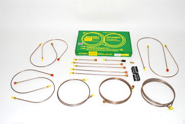 DA7436 Brake Pipe Kit - Range Rover Classic LHD ABS 1983 On With Front Valve & Bypass Pipe