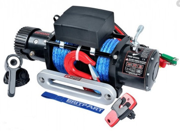 Britpart 12000i 24V Winch with Synthetic Rope