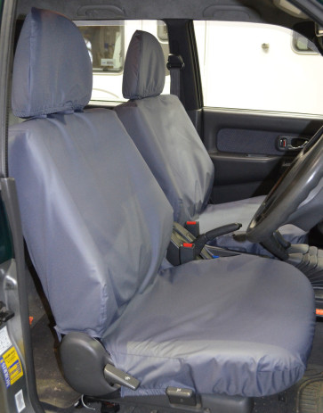 Mitsubishi L200 (1996  to 2006) Double Cab Front and Rear Seats Seat Covers