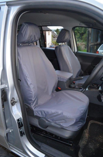 Volkswagon Amarok (2011 to current) Front Pair Single Seats Seat Covers