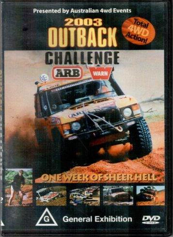 Outback Challenge 2003 Dvd