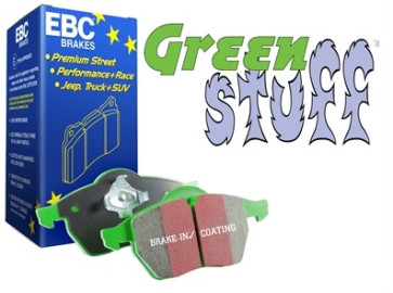 EBC Green Stuff Brake Pads suits Discovery 2 and Range Rover P38 - 1995 - 2002