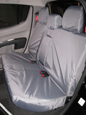 Mitsubishi L200 (2006 to current) Double Cab Rear Seat Seat Covers