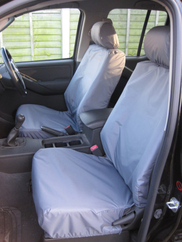 Nissan Navara (2005 to current) Front Pair Single Seats Seat Covers