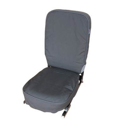 BLACK defender Front Canvas Seat Cover