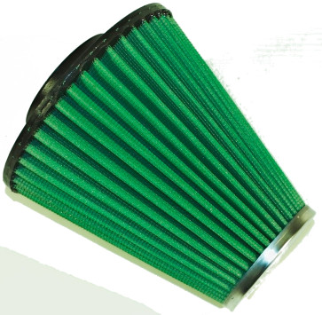Green Performance Air Filter 60mm Neck 200mm Tall