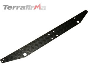 Mammouth Rear Cross Member chequer plate boxed Def 90/110 - Black