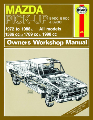 Haynes Workshop Manual for Mazda Pick Up