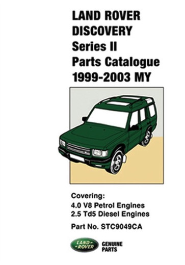 Discovery 2 - 1999 - 2003 Parts Catalogue STC9049CA