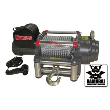 Warrior 17500 SAMURAI 12v Electric Winch With Steel Cable
