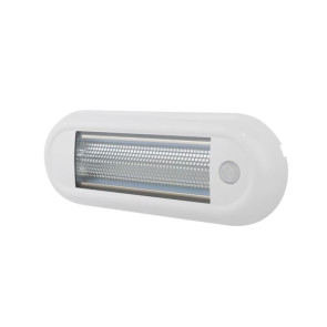 Durite Roof Lamp LED PIR White IP67 ECE R10 12/24V L 186 x W 65.8 x D 16mm