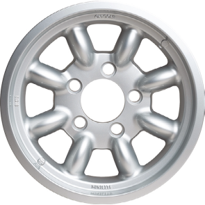 Iconic Genuine Minilite Wheel - 8x18 Silver