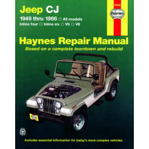 Haynes Jeep CJ (49 - 86) Repair Manual
