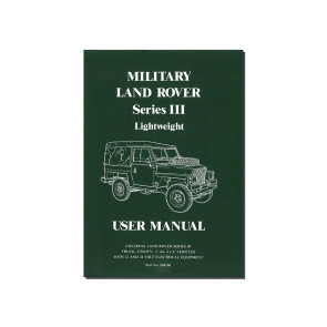 Military Land Rover Series 3 Lightweight Illustrated user manual