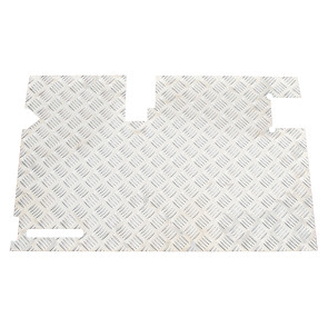 Britpart Defender Tailgate Chequer Plate - With Wiper to 02