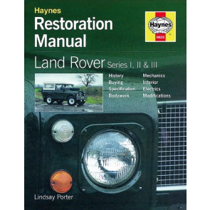 Haynes Restoration Manual Series 1, 2, 2a & 3