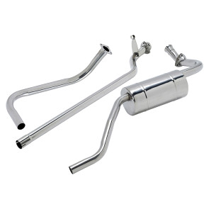 Double ‘S’ stainless steel exhaust system Series 1 - 80"