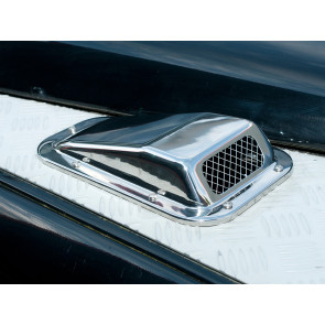 Defender Air Intake With Grille Stainless - Right