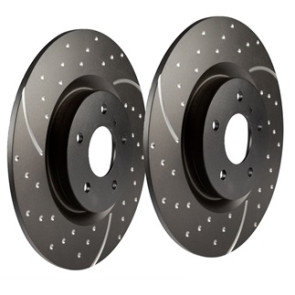 EBC Performance Brake Discs suits Discovery 2 and  Range Rover P38 - 1995 - 2002