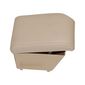 Freelander 2 up to 2012 (with no factory fitted armrests) Cubby Box and Armrest - Alpaca Leather